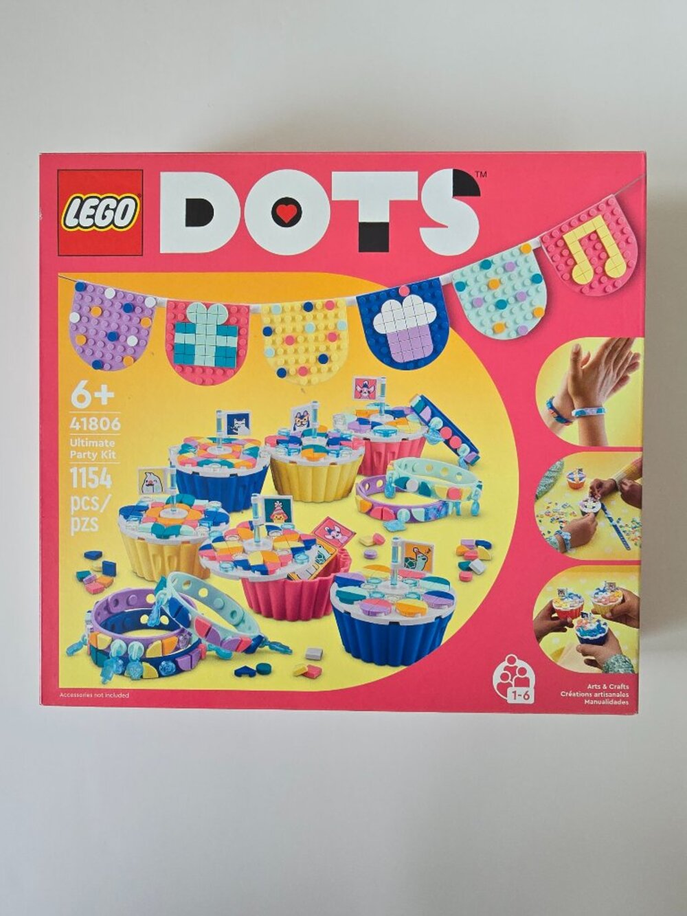 LEGO DOTS Ultimate Party Kit, retired 41806 Arts & Crafts Kit, brand new